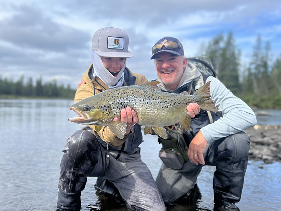 Nice Landlocked caught on the come back river